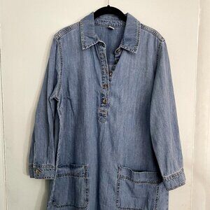 OLD NAVY DENIM MINI DRESS - NWT!